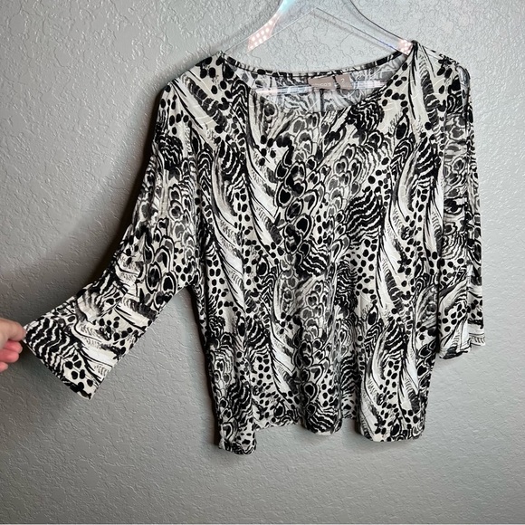 Chicos Pattern Design Blouse - Picture 8 of 9